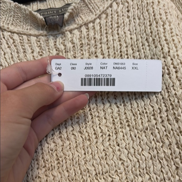 J. Crew Cream Knit Tank Top - Picture 9 of 15